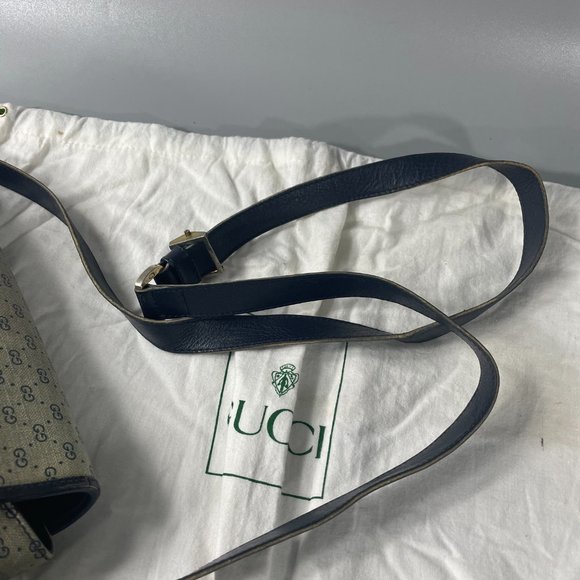 100% Authentic Gucci 1960's Micro GG Monogram Crossbody Bag - Picture 10 of 15